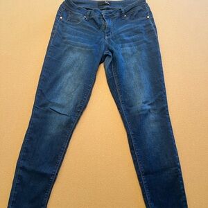 1822 Denim Dark Blue Skinny Jeans